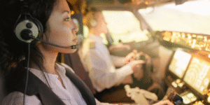pilots before take off