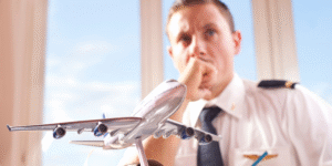 pilot in office