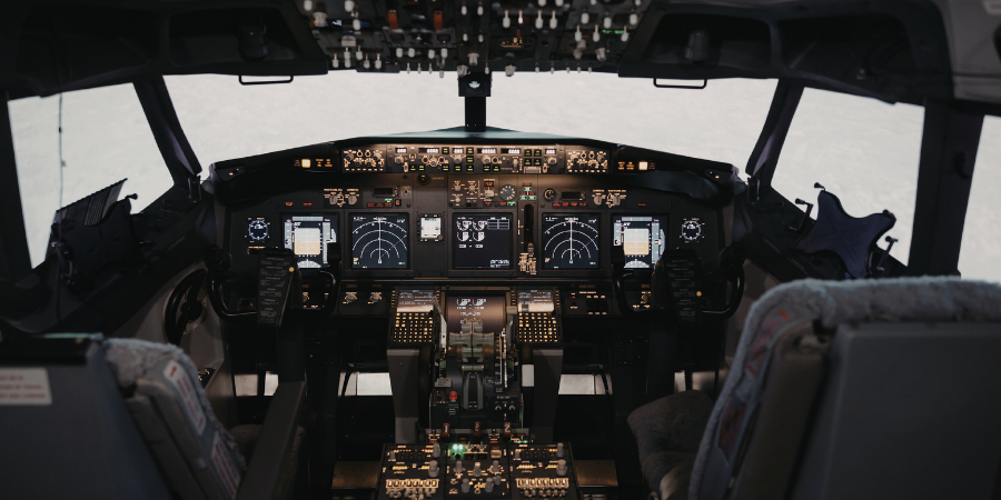aircraft cockpit