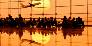 airport waiting area